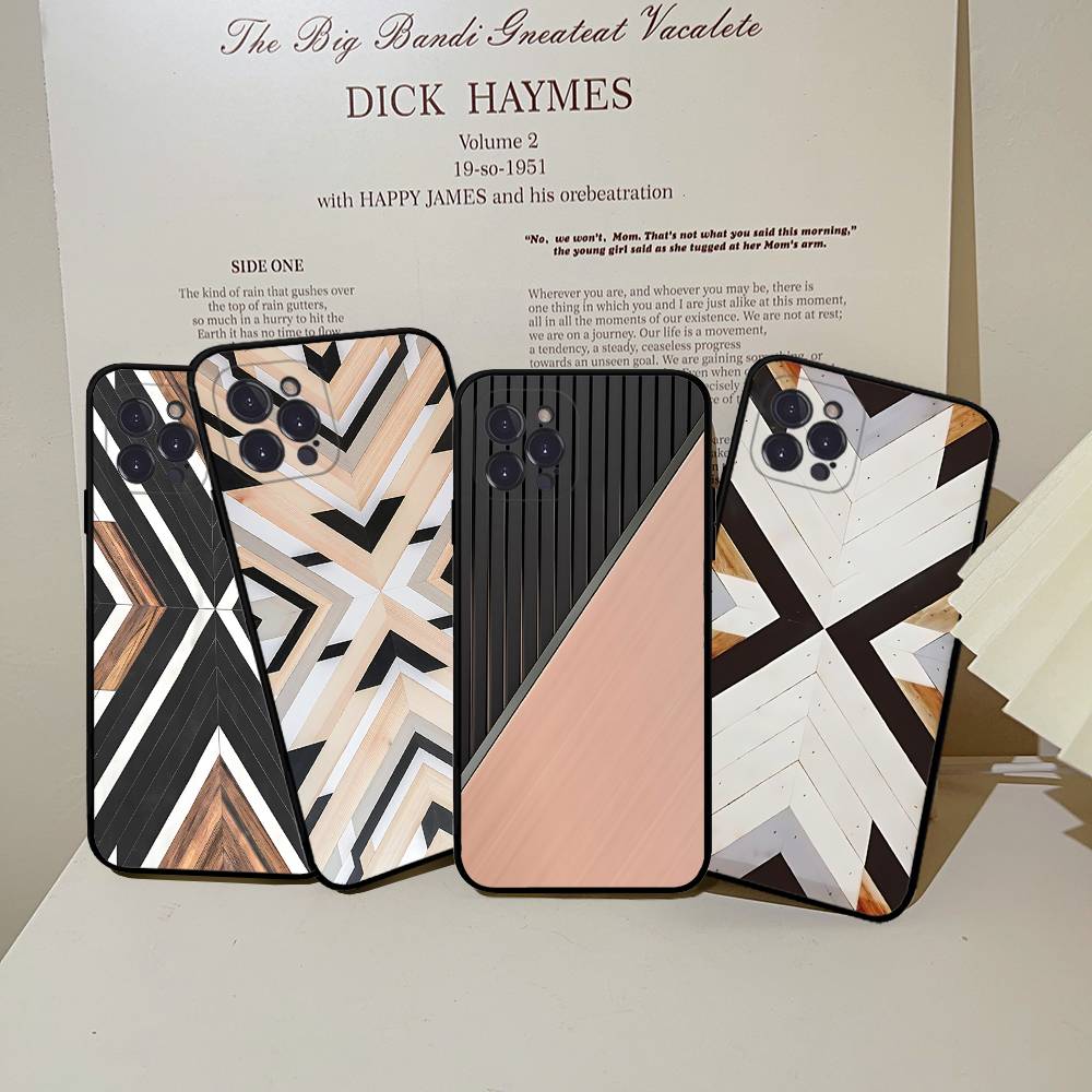 Vintage Wood Grain Geometry Pa - огляд і ціна Vintage Floral Pattern Soft Case