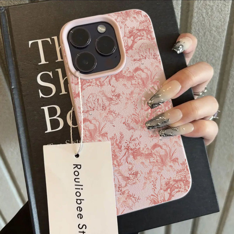 Aesthetic Vintage Retro Pink F - огляд і ціна Vintage Floral Pattern Soft Case