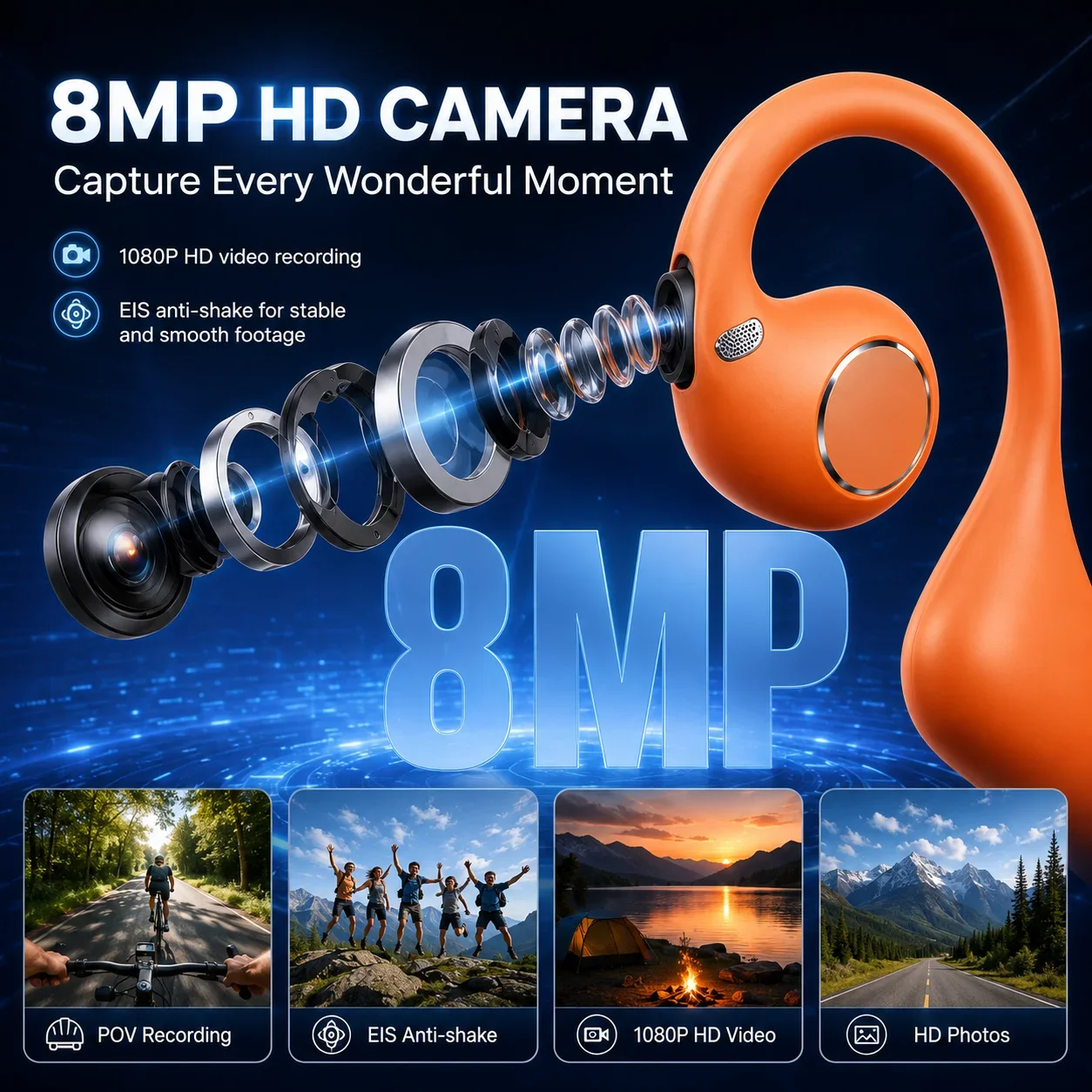 AI Smart Camera Bluetooth Tran - огляд і ціна Earphones