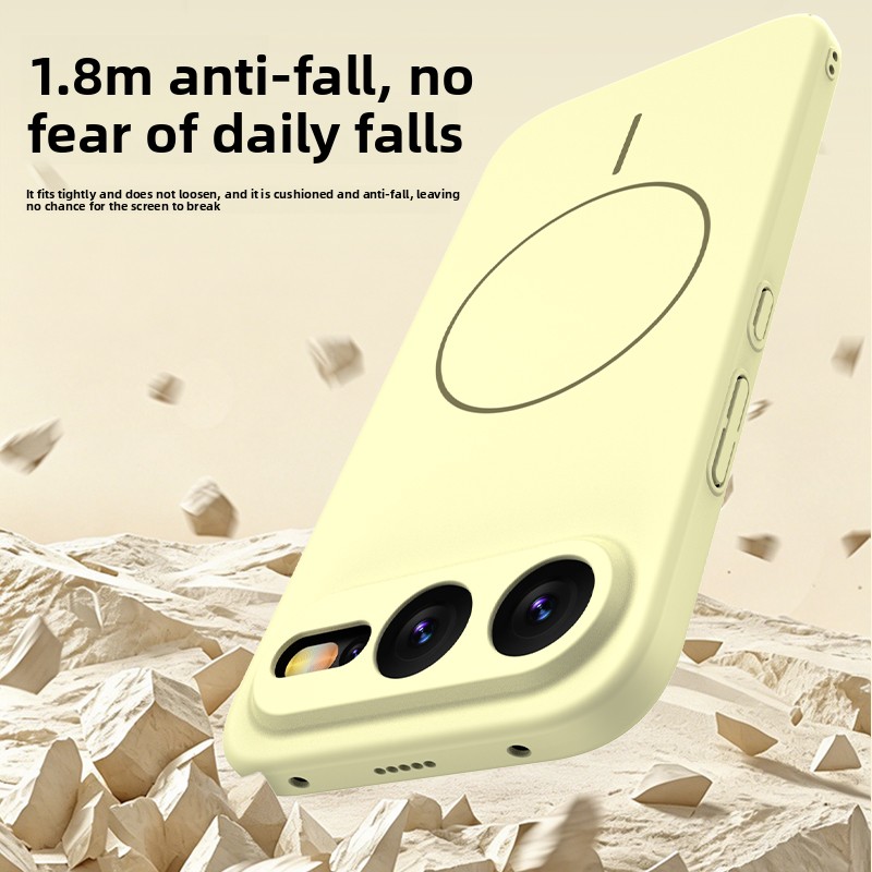 Matte Soft Luxury Liquid Silic - огляд і ціна Liquid Silicone Magnetic Phone Case