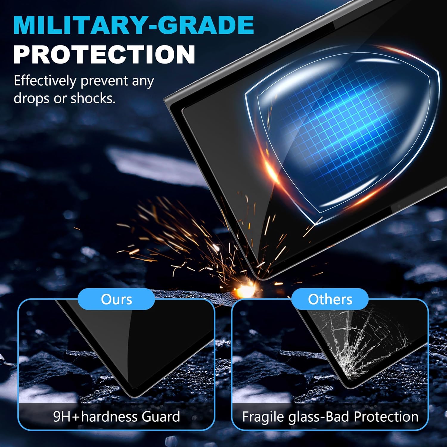For Lenovo Tab Plus 11.5 inch  - огляд і ціна Matte Anti Glare Screen Protector