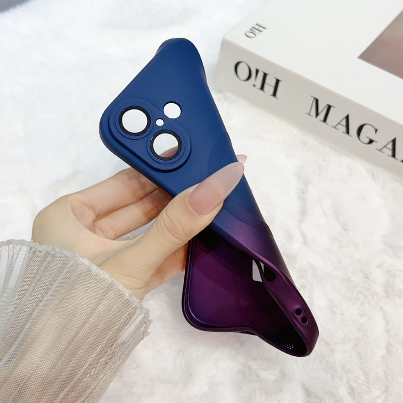 Luxury Gradient Liquid Silicon - огляд і ціна Liquid Silicone Magnetic Phone Case