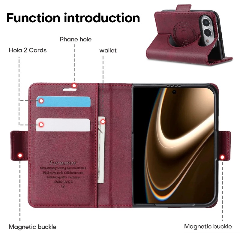 Business Leather Wallet Card S - огляд і ціна Leather Wallet Card Holder Phone Cover