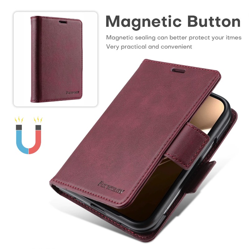 Business Leather Wallet Card S - огляд і ціна Leather Wallet Card Holder Phone Cover