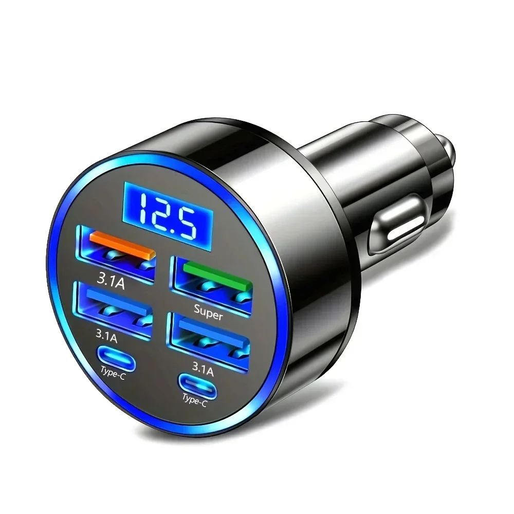 6-in-1 Fast Charging Car Adapt - огляд і ціна Power Banks