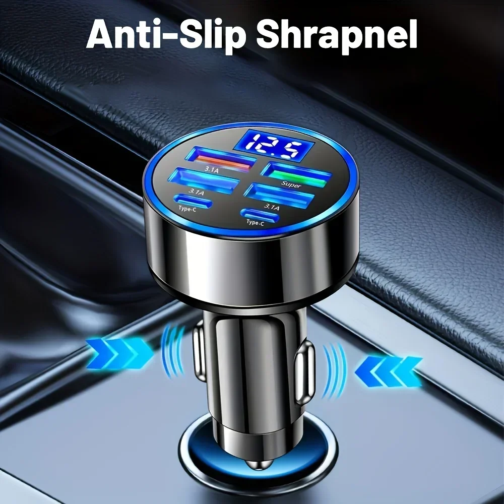 6-in-1 Fast Charging Car Adapt - огляд і ціна Power Banks