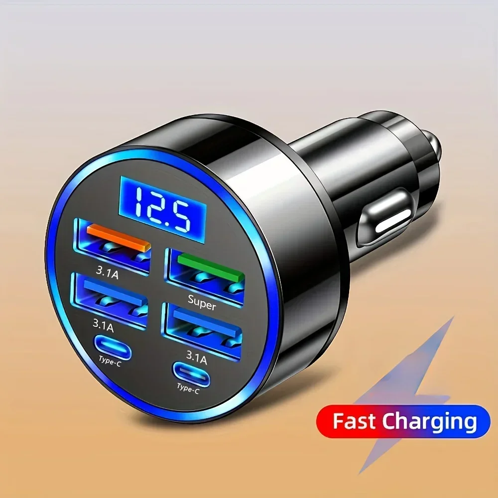 6-in-1 Fast Charging Car Adapt - огляд і ціна Power Banks