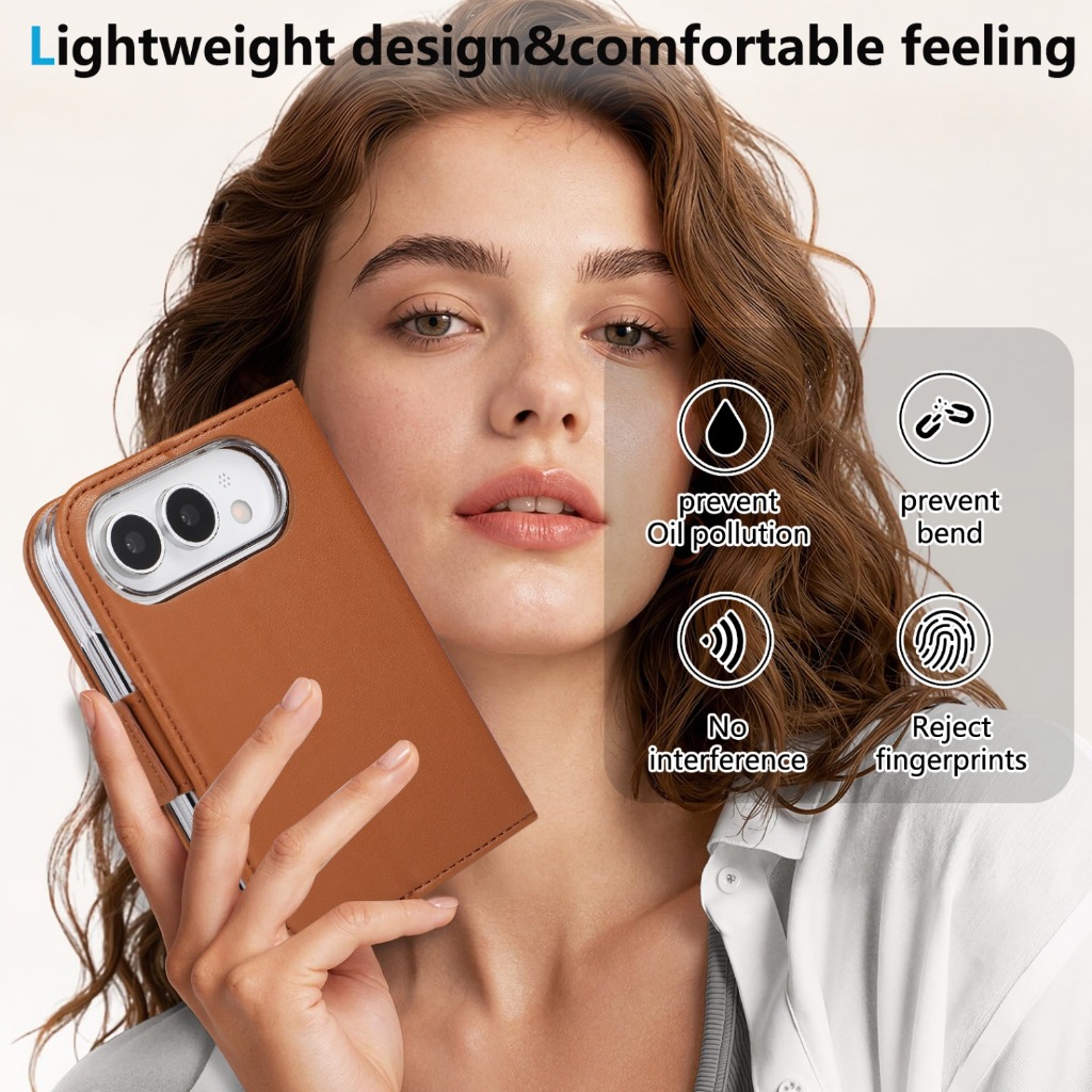 RFID Blocking Card Holder Wall - огляд і ціна Leather Wallet Card Holder Phone Cover