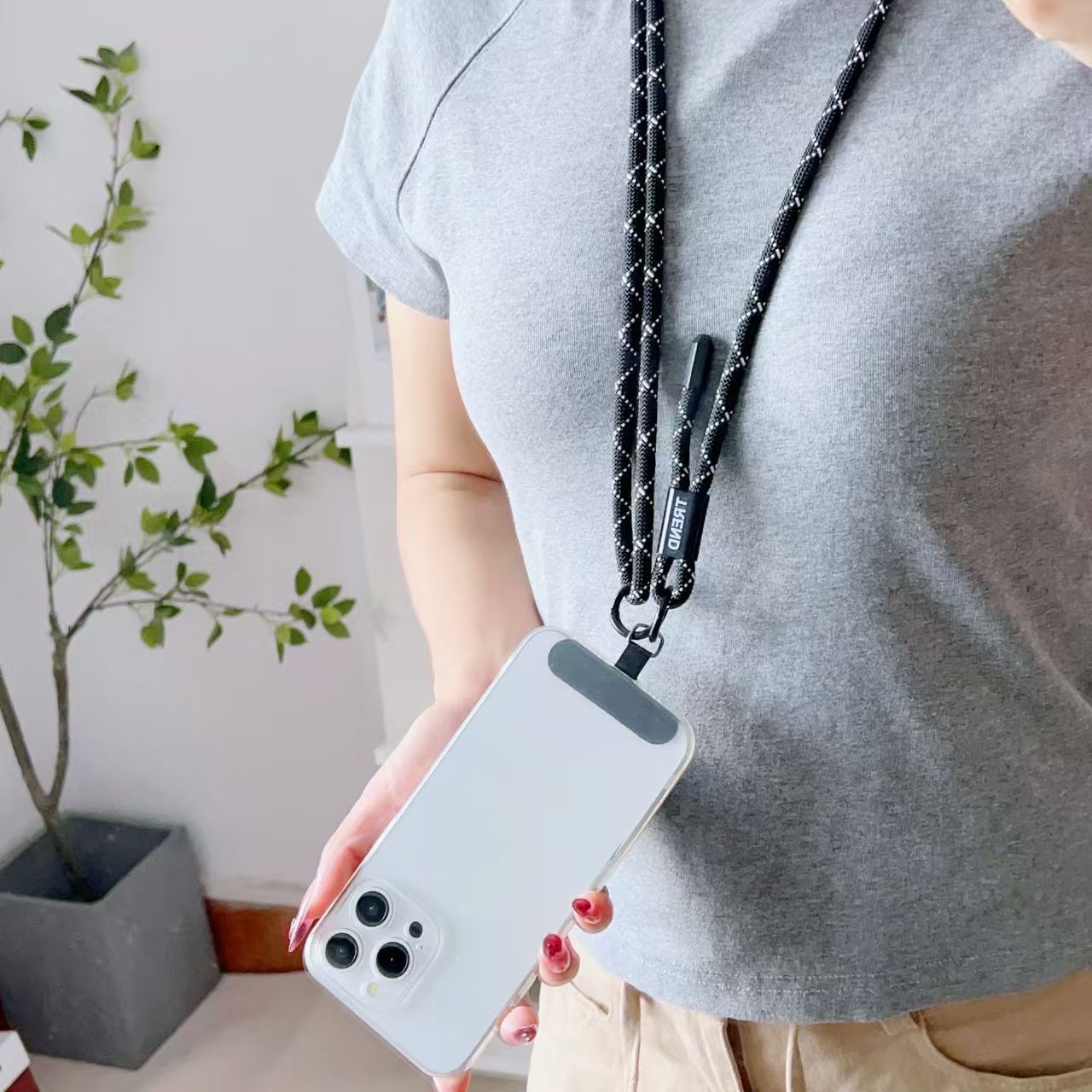 Adjustable Fashion Anti Loss P - огляд і ціна Crossbody Lanyard Neck Strap Case