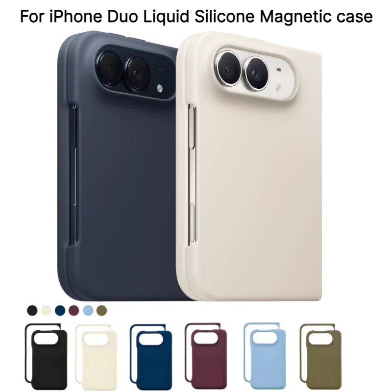 Original 1:1 Liquid Silicone S - огляд і ціна Liquid Silicone Magnetic Phone Case