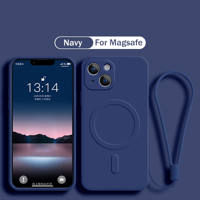 Liquid Silicone Magnetic Phone - огляд і ціна Liquid Silicone Magnetic Phone Case